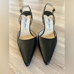 Jimmy Choo Syria Slingback Heels 36.5